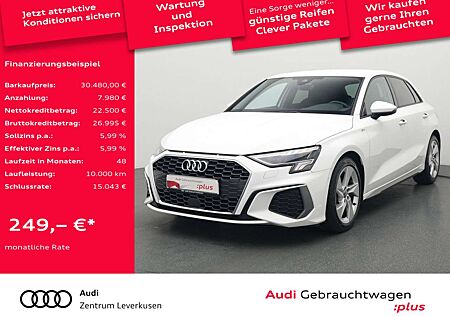 Audi A3 Sportback S line STRON VIRT SPORTSITZE APP