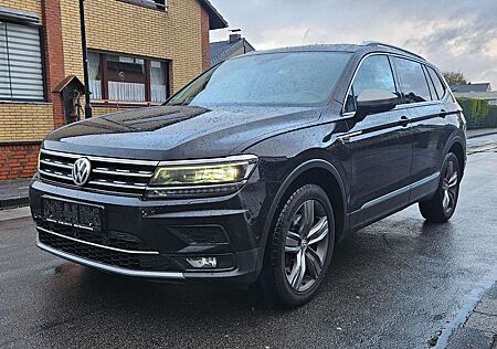 VW Tiguan Allspace Volkswagen Highline 4Motion AHK Navi EU6 7 Sitze Serviceheft