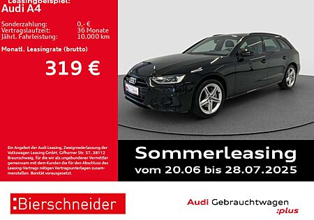 Audi A4 Av 40 TDI qu advanced Black 18 LEDER ACC CAM