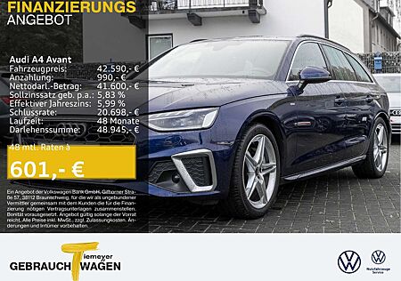 Audi A4 40 TFSI S LINE NAVI+ MATRIX KAMERA LM18