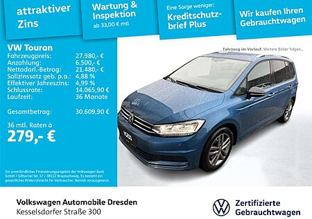 VW Touran Volkswagen 1.5 TSI United Kamera ACC LED Navi