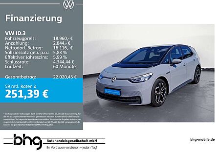 VW ID.3 Volkswagen Pro S (4-Sitzer)