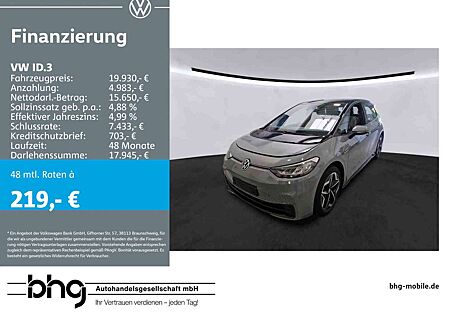 VW ID.3 Volkswagen Pro S (4-Sitzer)