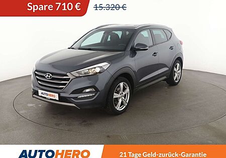 Hyundai Tucson gebraucht kaufen Hyundai Tucson 1.6 TGDI Intro Edition 4WD *NAVI*PDC*CAM*ALU*