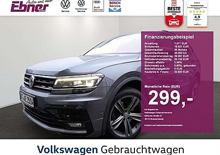 VW Tiguan Allspace Volkswagen HIGHLINE R-LINE 2.0TDI 190PS 4M DSG 7SITZE ACC+AHK