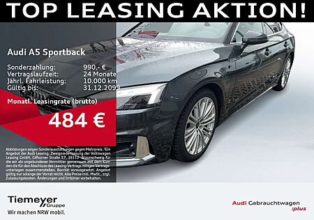 Audi A5 40 TFSI Q S LINE LM19 MATRIX KAMERA