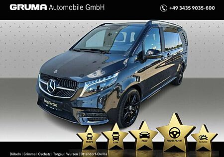 Mercedes-Benz V 300 d 4M AE L AMG Night PANOD+STANDH+TISCH+360