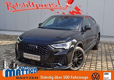 Audi Q3 Sportback 35 TFSI S line OPTIK-SCHWARZ/18-Zoll/LE