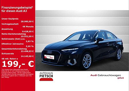 Audi A3 Limo 35 TFSI advanced Navi VC LED ACC