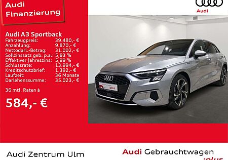 Audi A3 advanced 40 TFSI e S tronic PANO