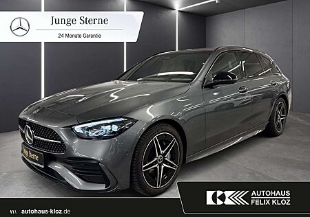 Mercedes-Benz C 200 T AMG*AHK*Pano*STDHZG*360°*Totwink*Memory*