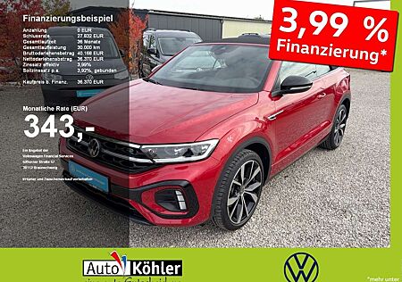 VW T-Roc Volkswagen Cabriolet R-Line TSi DSG Black+CarPlay+ACC