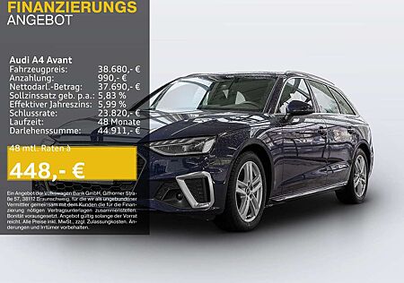 Audi A4 40 TFSI Q 2x S LINE S-SITZE PANO LM19