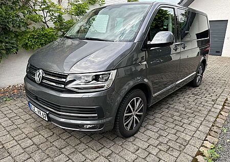 VW T6 Multivan Volkswagen Highline 2,0 Ltr. TDI AHK GSD AC NAV StHz LED ZHZ