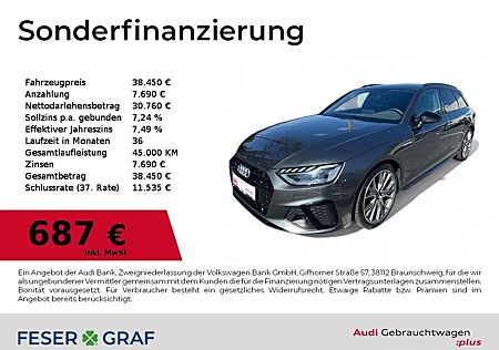 Audi A4 Avant S line 40 TFSI quattro B&O/AZV/Cam/Pano/LED/