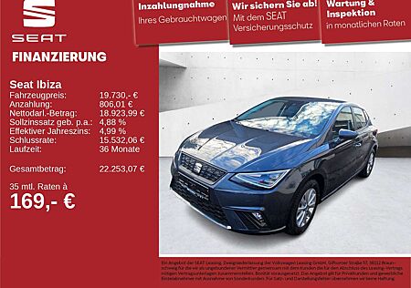 Seat Ibiza Style 1.0 TSI LED NAVI KEYL PDC RFK SHZ