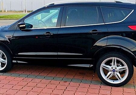 Ford Kuga 2.0 TDCi 4x4, Standhzg., AHK, Leder, TÜV neu