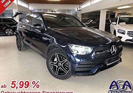 Mercedes-Benz GLC-Klasse GLC 200 4M Coupe AMG Line+AHK+Night+Assistenz-Paket Klima