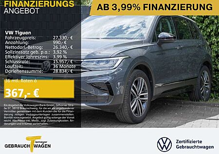 VW Tiguan Volkswagen 1.5 TSI DSG URBAN SPORT LM19 AHK HARMANKA