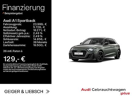 Audi A1 25 TFSI S-LINE*NAVI*SHZ*VIRTUAL*KLI