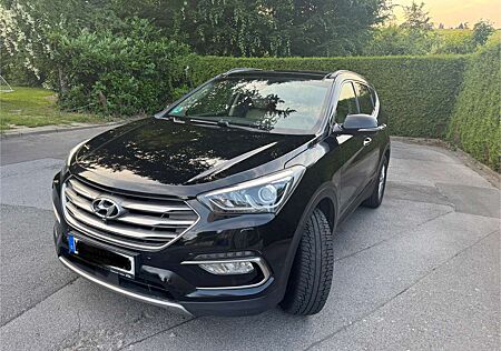 Hyundai Santa Fe blue 2.2 CRDI 4WD Automatik Premium