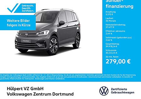 VW Touran Volkswagen 2.0 R-LINE EXT. AHK CAM ACC LM17 NAVI LED