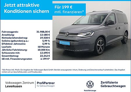 VW Caddy Volkswagen Dark Label PANO APP AHK CONNECT LED KAM