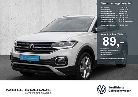 VW T-Cross Volkswagen 1.0 TSI Style LM LED FLA PDC SPURH SHZ