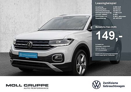 VW T-Cross Volkswagen 1.0 TSI Style LM LED FLA PDC SPURH SHZ