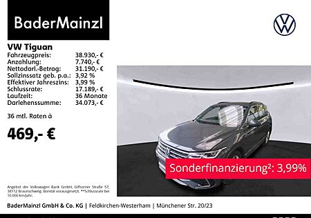 VW Tiguan Volkswagen 2.0 TDI DSG 4M R-Line Matrix HUD Stdhz