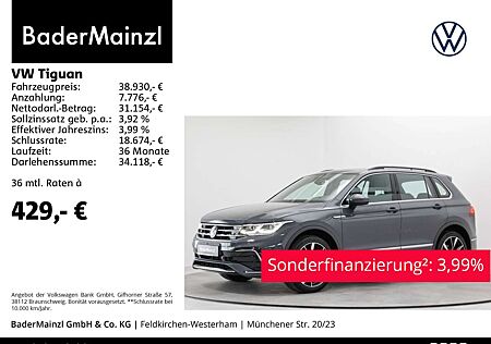 VW Tiguan Volkswagen 2.0 TDI DSG 4M R-Line Matrix HUD Stdhz