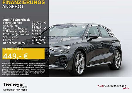 Audi A3 35 TDI S LINE PANO MATRIX ACC LM18