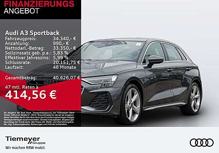 Audi A3 35 TDI S LINE PANO MATRIX ACC LM18