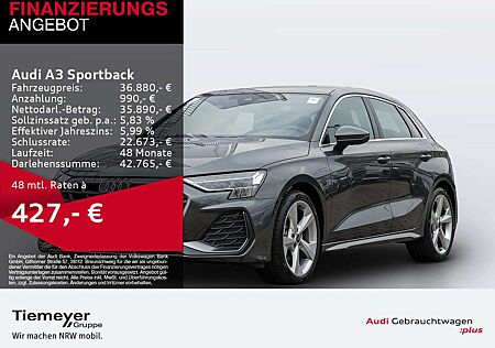 Audi A3 35 TDI S LINE PANO MATRIX ACC LM18