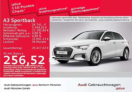 Audi A3 40 TFSI e S tronic advanced Pano/Na
