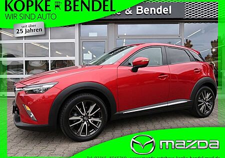 Mazda CX-3 Sports-Line*Teilleder*1.Hand*scheckheftgepflegt* M