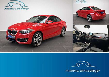 BMW 218 d Coupe Sport Line RFK Navi 2-ZK SHZ HiFi LED