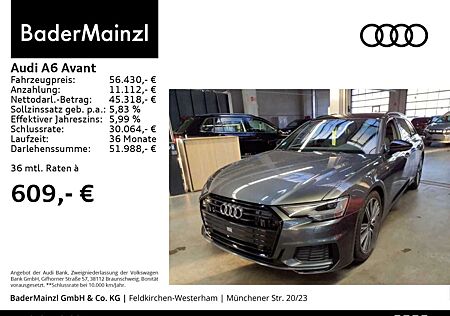 Audi A6 55 TFSI quattro S line AHK Pano B&O Kam