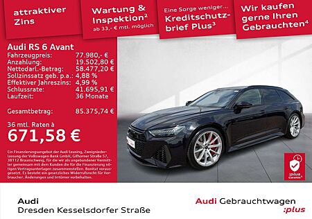Audi RS6 4.0 TFSI Q. Navi LED Standhzg. AHZV