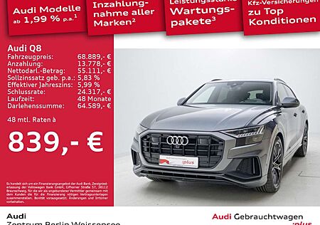 Audi Q8 50 TDI S-TRO*QUA*S-LINE*AHK*ACC*MATRIX*B&O*