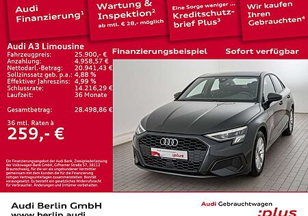 Audi A3 30 TFSI S tr. LED NAVI PANO PDC