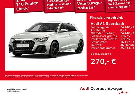 Audi A1 25 TFSI S line S tronic CarPlay PDC