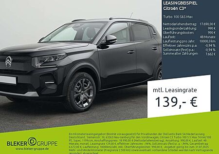 Citroën C3 Citroen Turbo 100 S&S Max