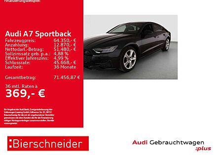 Audi A7 50 TDI qu AHK HD-MATRIX PANO HuD CA