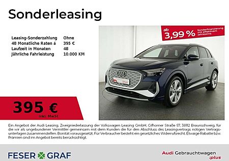 Audi Q4 e-tron 45 S line Vir. Cockpit/AHK/Navi/Kamera/Alu20 Rückf