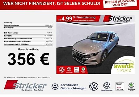 VW Arteon Volkswagen Shooting Brake Elegance 2.0TDI DSG 356,-ohne Anza