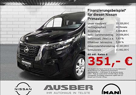 Nissan Primastar Kombi L2H1 9Sitzer Hecktüren 2Schiebetüren 3,0t TE