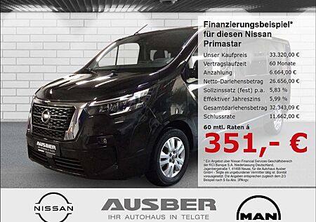Nissan Primastar Kombi L2H1 9Sitzer Hecktüren 2Schiebetüren 3,0t TE