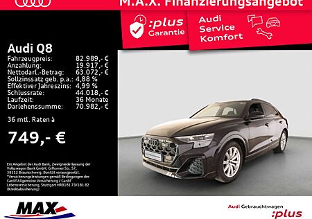 Audi Q8 50 TDI QUATT S LINE MATRIX+LUFT+PANO+AHK+HUD+