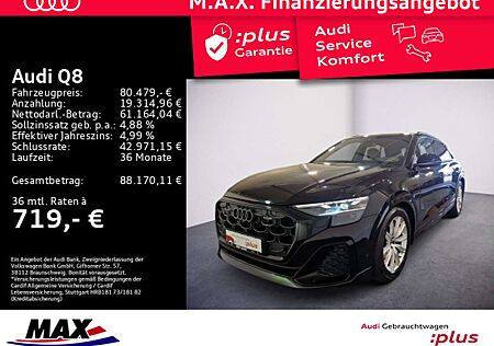 Audi Q8 50 TDI QUATT S LINE MATRIX+LUFT+PANO+AHK+HUD+